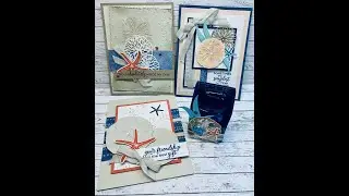 Stampin' Up! Seaside Wishes Bundle - Craft Along Class To Go