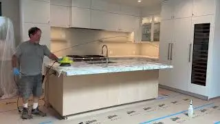 Long Lasting Honed Marble Sealer Doesn&rsquo;t Change the Look of Honed or Leathered Natural Stone