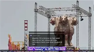 Ferocious Lion Statues Freak Everybody Out CCNT 508