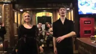 Irish Dancing : Temple Bar, Dublin, Jan 2011