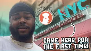 DROVE ALL THE WAY TO NEW YORK CITY JUST TO TRY BLUE RIBBON FRIED CHICKEN! | YBC ENT.