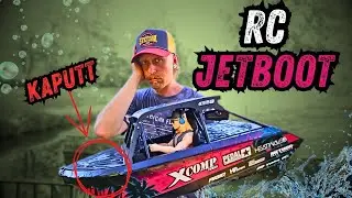 RC BOOT TEST + CRASH | Boot kaputt, Actioncam versinkt 