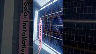 Solarhood Edge Solarkit | 12kW Gazebo  Solar at Omax City Entrance Indore #sochkedekhosolar #solar