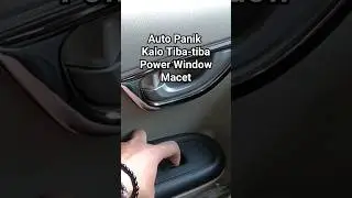 Penyakit bawaan Brio, ada yang udah ngalamin power window kiri macet? #brio #powerwindow