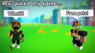 I MET RazorFishGaming in Pet Simulator X!