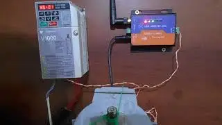 Преобразователь частоты YASKAWA V1000.Связь по RS-485.HMI Droid.