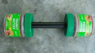 Diy Dumbbell Without Cement ! Homemade dumbbell Without Cement | Anish Fitness