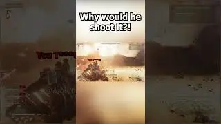 Why did he SHOOT it?! #shorts #helldivers2