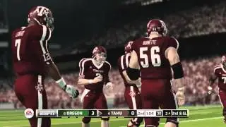 NCAA Football 14 - Demo: Oregon vs Texas A&M Gameplay (Full Game!)