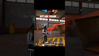 FREE FIRE OFFLINE PRANK😱😅💥#shorts #shortsfeed #freefire