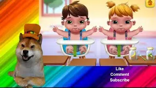 Video games for kids -  Baby Twins Terrible Two Free App for kids learning games