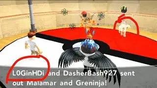 BATTLING LOGINHDI IN A 2V2 BATTLE!/Roblox Pokemon Brick bronze