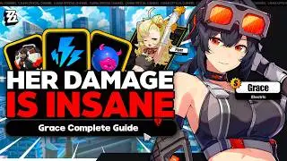 DON'T BUILD HER WRONG!! Complete Grace Guide (Teams/Combo/Disk/W-Engine) - Zenless Zone Zero