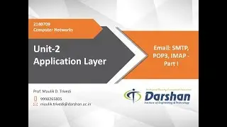 2.13 - Email: SMTP, POP3, IMAP - Part I