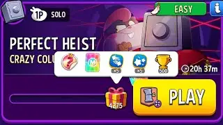crazy columns super sized perfect heist solo challenge | match masters 