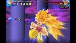 DBZ Budokai Tenkaichi SHAF Goku (Solo) Vs Team Kid Buu