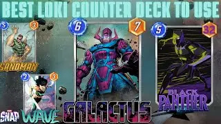 THIS IS LOKI COUNTER DECK ! | GALACTUS PANTHER | MARVEL SNAP