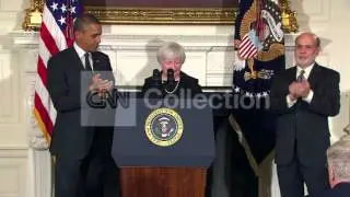 FILE: JANET YELLEN SWEARING IN AS FED CHAIR TODAY