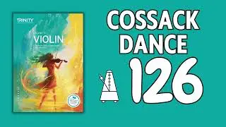 Cossack Dance | Kraemer | Play Along | Trinity College London Grade 5 Violin Exams from 2025