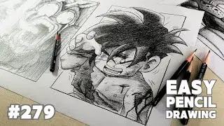 Son Gohan ssj2 defeated Perfect Cell | Dragon Ball Characters Drawing | CELL GAMES SAGA
