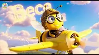 Busy Bee’s Letter Plane 🐝✈️✉️ | ABC Learning Story for Kids | Fun Alphabet Adventure