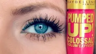 Review & Demo: Maybelline Pumped Up Colossal Mascara