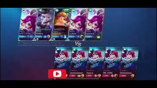 Mirror Mode Nana vs Lesley mobile lagends bang bang