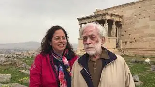 Athena's birth and legacy discussed by Albert and Melissa Levis at Parthanon