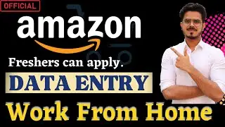Amazon 🔥Data Entry Recruitment 2022 | Latest Jobs For Freshers | Direct Official Website Apply  #job