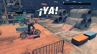 Trials Rising Stadium Finals Caos en Montreal: FINAL DE ESTADIO (dificultad media). Gameplay pc