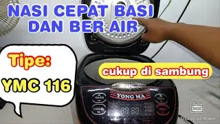 Magiccom YONGMA digital Tipe:YMC116,nasi cepat basi dan ber air@Azma channel 87