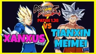 DBFZ - XANXUS vs TIANXINMEIMEI gameplays (Cooler, Blue and SSJ Vegeta vs Baby 2, UI Goku, Yamcha)