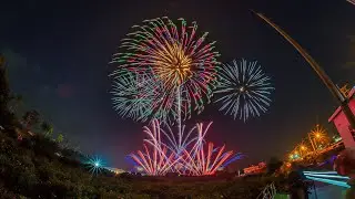 2026.01.18  永靖廣聯社  炮贊  溪州信義堂  三載圓香謁祖進香回鑾繞境大典  高空煙火秀