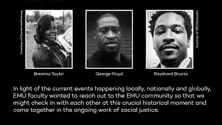 EMU Standing Against Injustice