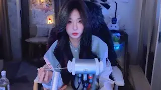 【ASMR 3dio】芒果（无人声）  清洁耳道 放松身心   搓麦 棉签掏耳
