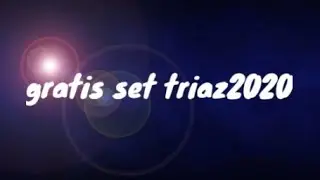 set triaz 2020 gratis
