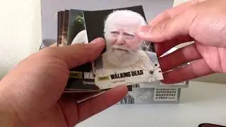 The Walking Dead Season 4 Part 1 Trading Cards Box Break (1st Box of 2)