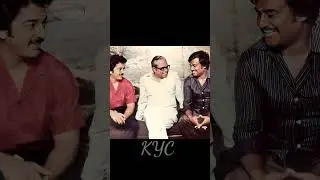 Legendary Director with Legendary Heros &bull; Balachander -KamalHaasan-Rajinikanth &bull; #shortvideo #shorts