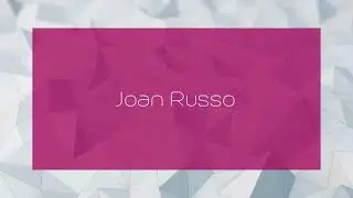 Joan Russo - appearance