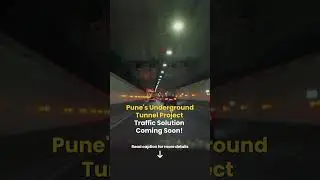 New Tunnels in Pune! PWD Plans Underground Route to Ease Traffic Jams | SaudaGhar #pune #shorts