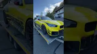 The off-road beast transport the track-beast👿👿. #bmwm2 #ringtool #tracktool #m2g87