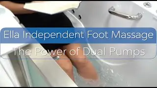 Best Walk-In Tub with Independent Foot Massage (Buyers Guide) | Ella's Bubbles