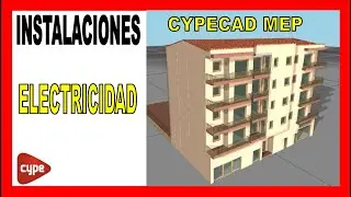 CYPECAD MEP ELECTRICIDAD. ITC-BT (Baja Tensi&oacute;n). Tutorial Clase 69. Instalaciones del edificio.