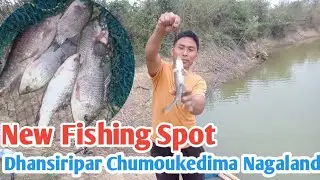 New Fishing 🎣 Spot Dhansiripar Chumoukedima Nagaland Fishing Vlog #new #fishing #spot