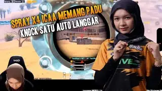 SPRAY X4 ICAA MEMANG PADU !! KNOCK SATU AUTO LANGGAR | PUBG MOBILE