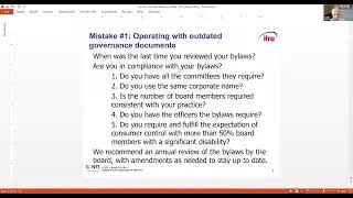 Top 10 Mistakes That Can Put Your CIL or SILC At Risk