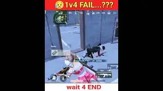 1v4 Fail 😥 #soloprime #1vs4 #1vs4clutch #almost1v4 #thirdparty #intense #spray #reflexes #1v4fail