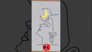 How to draw shiv ji drawing with black marker #Shorts #shivji #painting #shiv #mahadev #sanatan