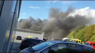 Brand in Kamen an der Gutenbergstra&szlig;e  27.09.2024
