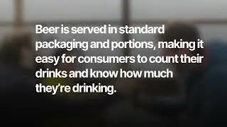 Know your Drink to Drink Responsibly